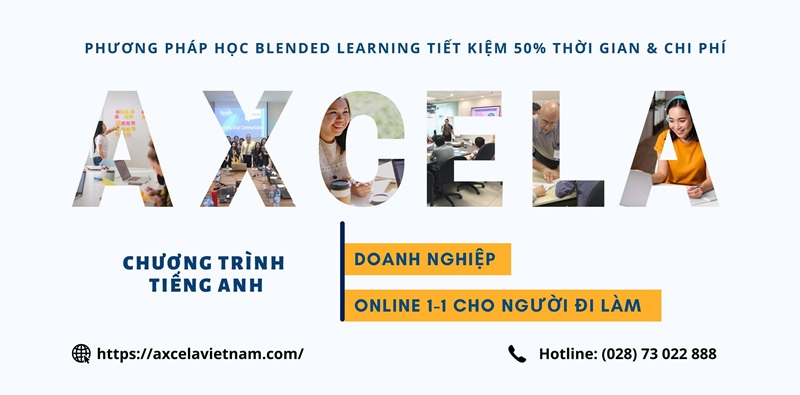 Học tiếng Anh giao tiếp công sở chuẩn CEFR tại Axcela Vietnam