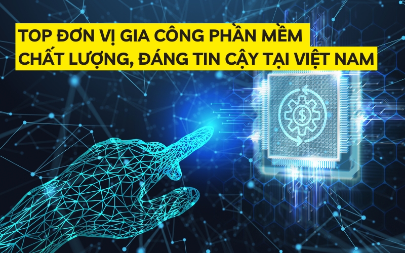 top đơn vị gia công phần mềm